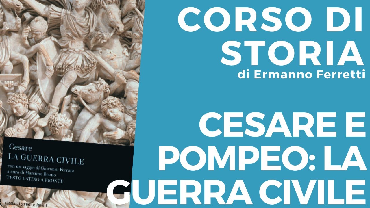 La guerra civile tra Cesare e Pompeo