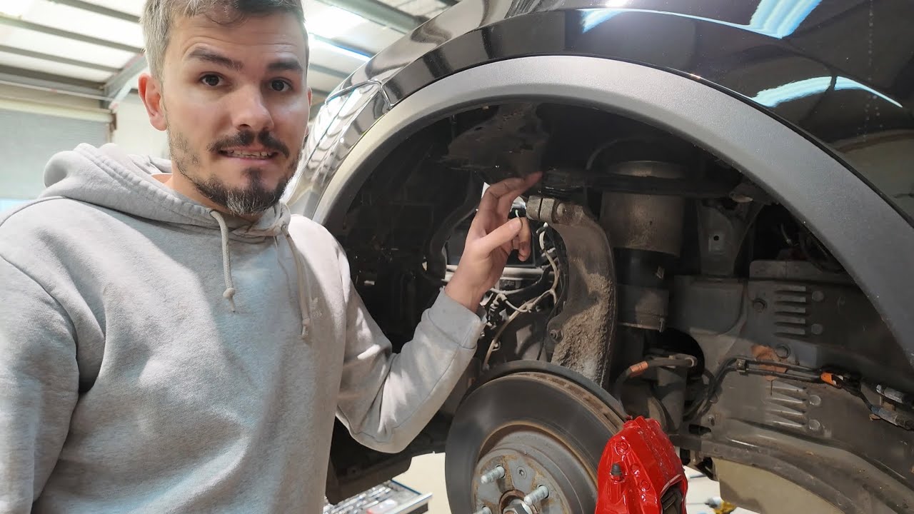 Замена верхних рычагов подвески на Tesla Model X!