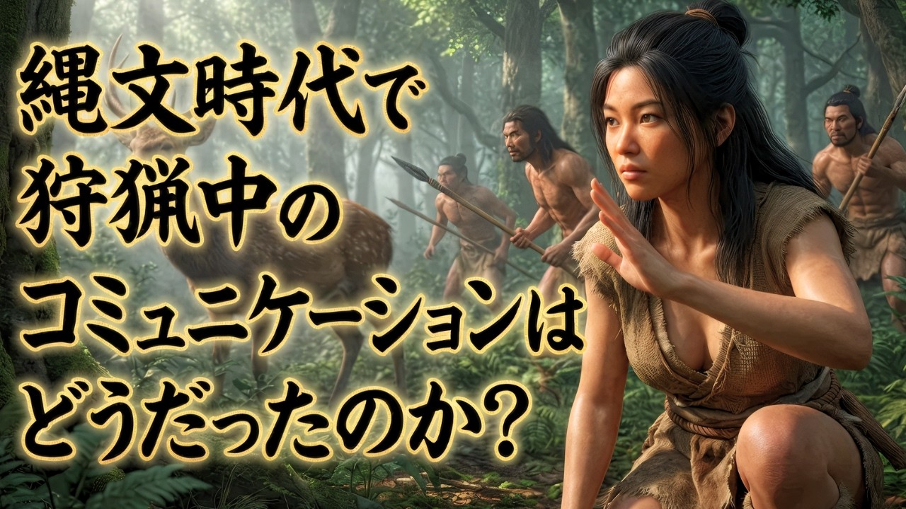 縄文時代に1万年言葉少!? 隠されたジェスチャーの驚愕真実