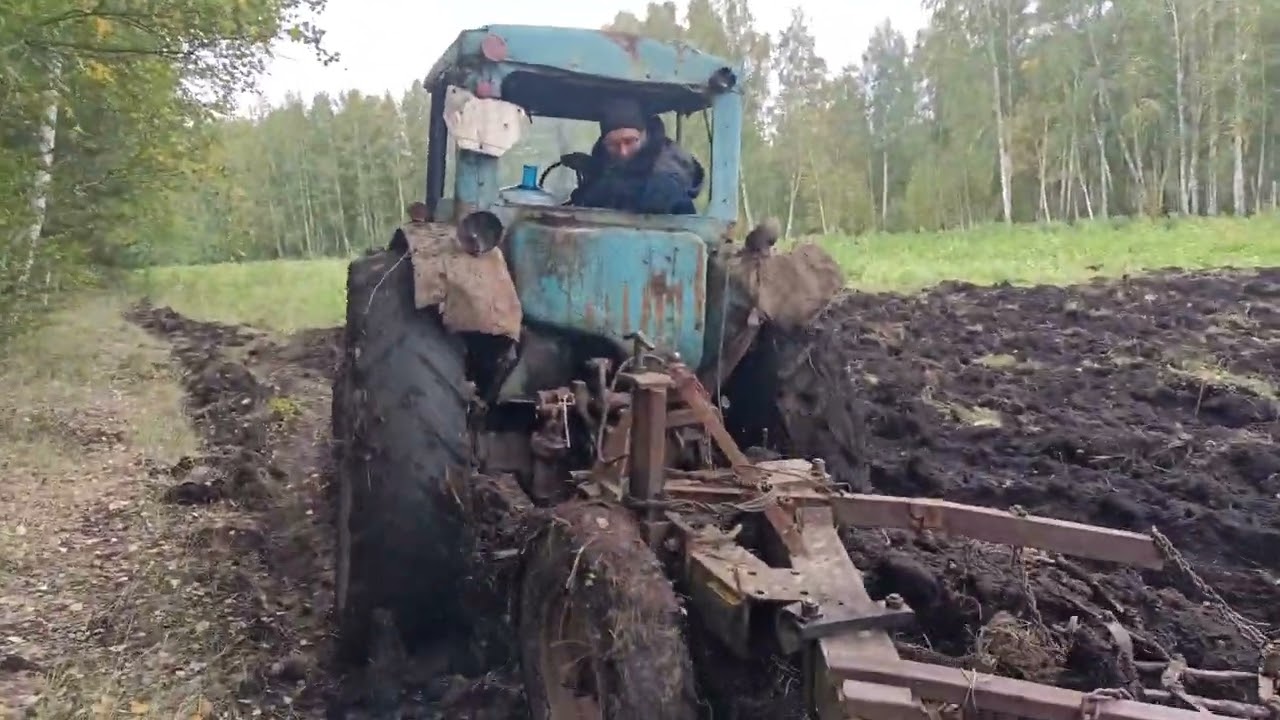 Вспашка целины продолжаем