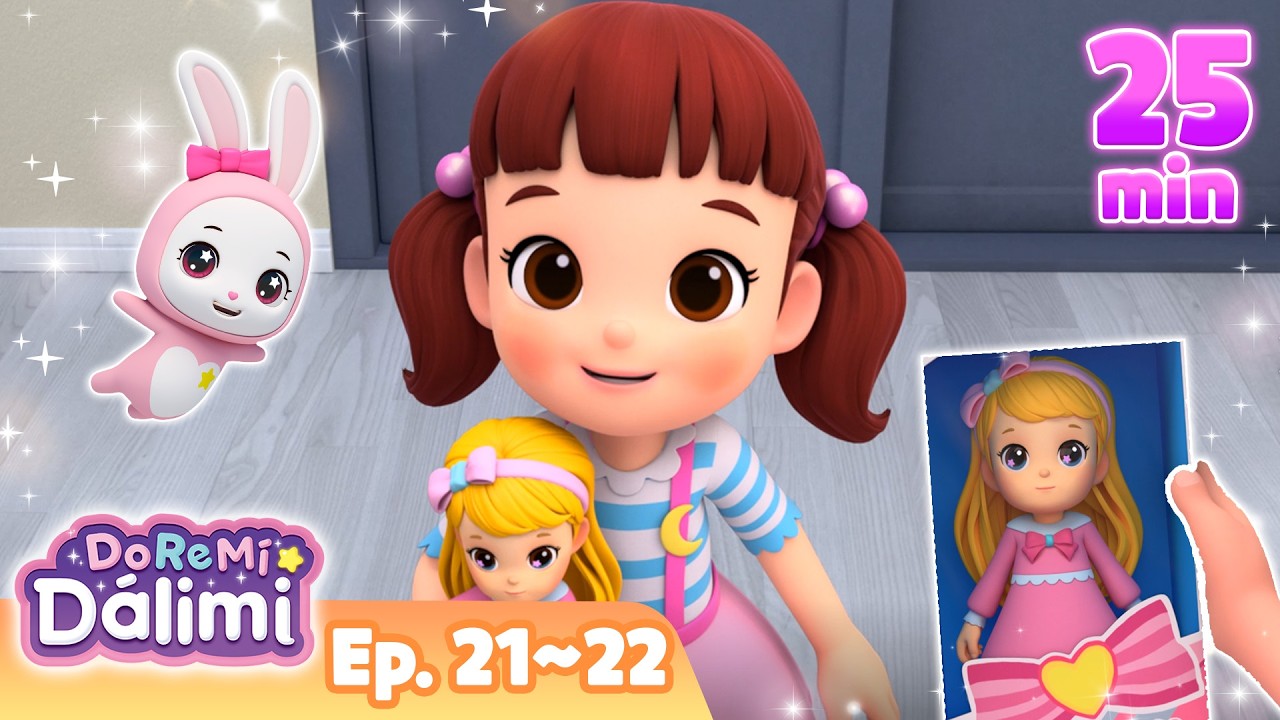 Dalnim jugando con muñecas🎀💝DoReMi Dálimi🌜#Temporada2