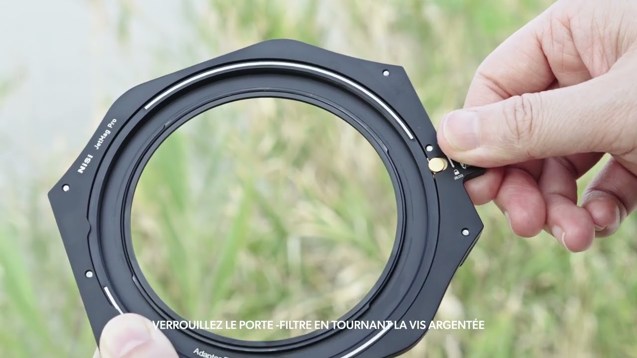 Porte Filtre NiSi 100mm – Système Magnétique JetMag Pro