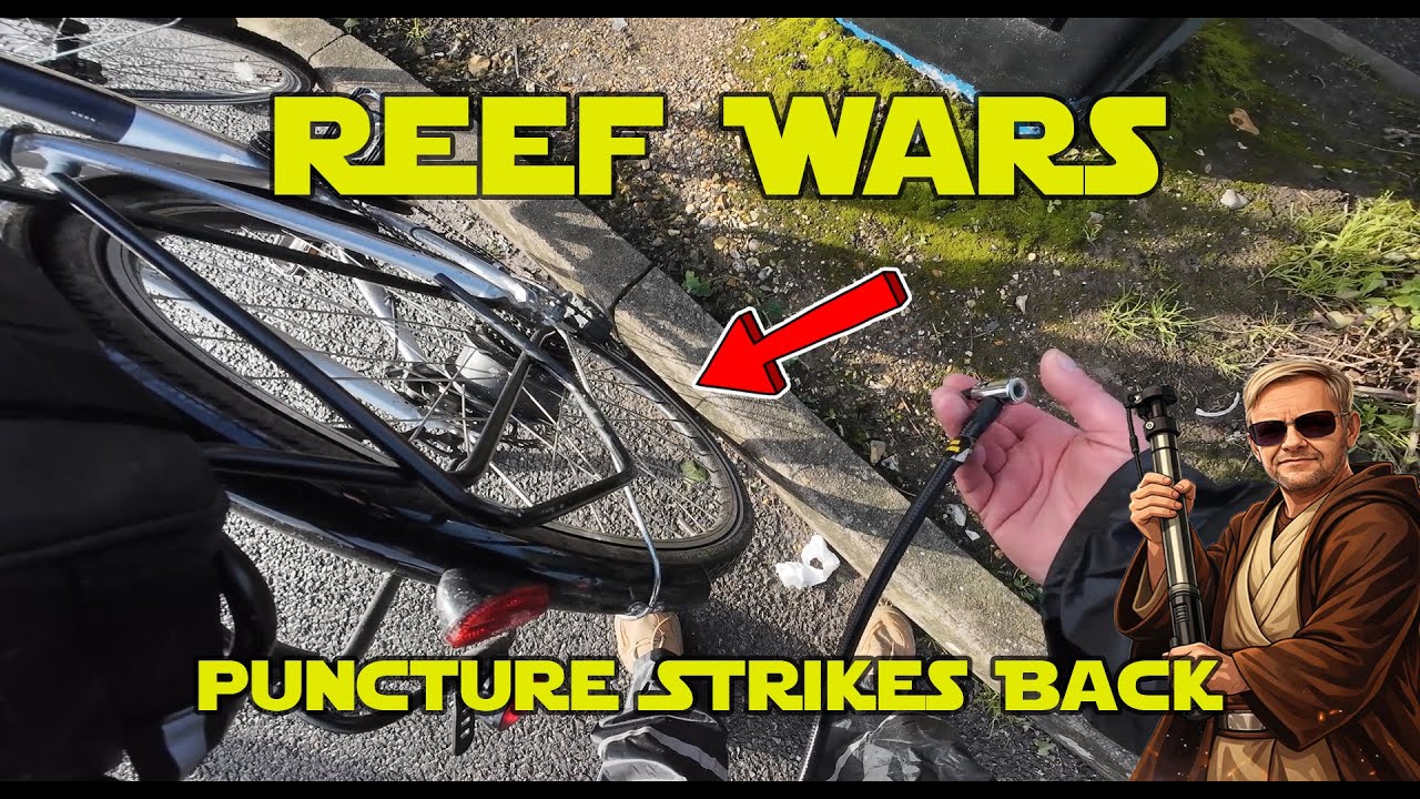 Uber Eats E-Bike Shift (UK) | Waterlooville | Puncture Strikes Back 😩 (Reef Wars)