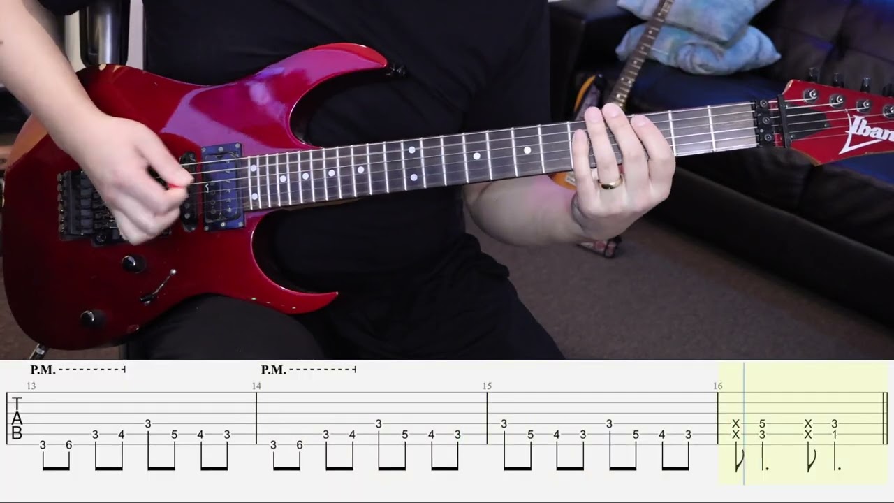 Metallica - Jump In The Fire (Intro) - WITH TABs