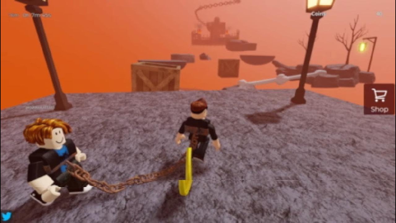 Playing chained together in Roblox