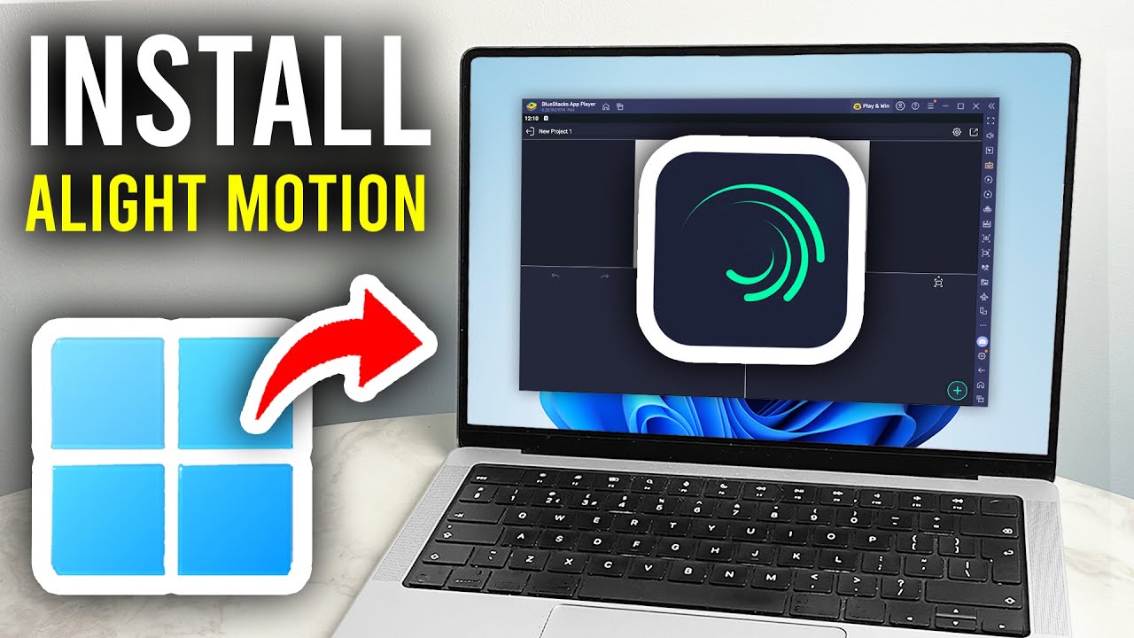 How To Download Alight Motion On PC or Laptop - Step By Step