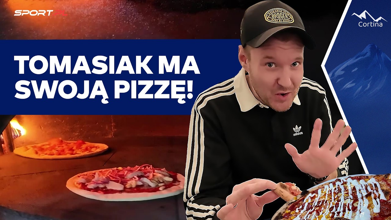 Kacper Tomasiak już ma swoją pizzę we Włoszech! Tak jak Adam Małysz