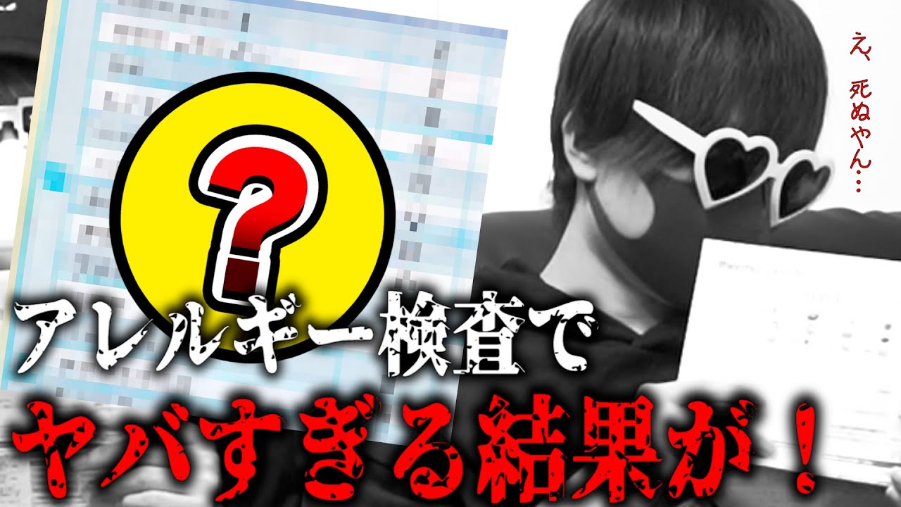 【報告】アレルギー検査をしたらとんでもない事が判明してしまいました。