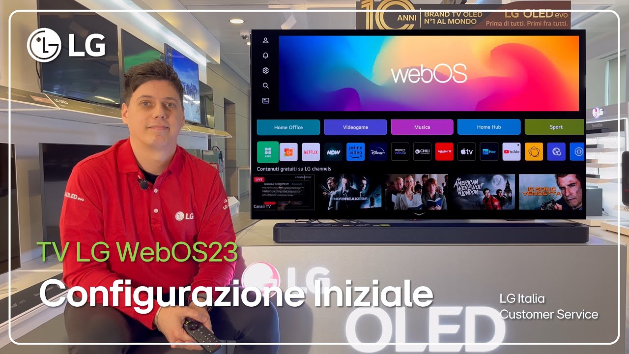 LG телевизор | Первоначальная настройка Smart TV WebOS 23