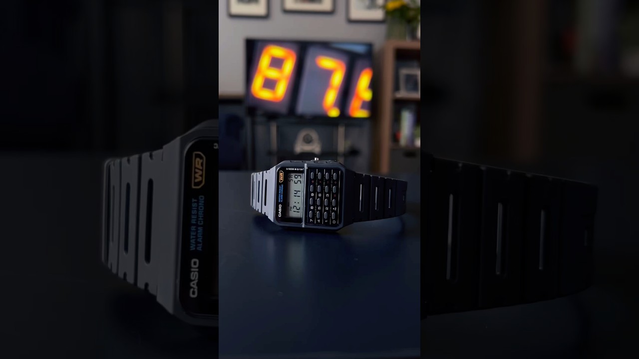 Casio CA53W calculator watch If it was cool for Marty Mcfly it will alway be cool #backtothefuture