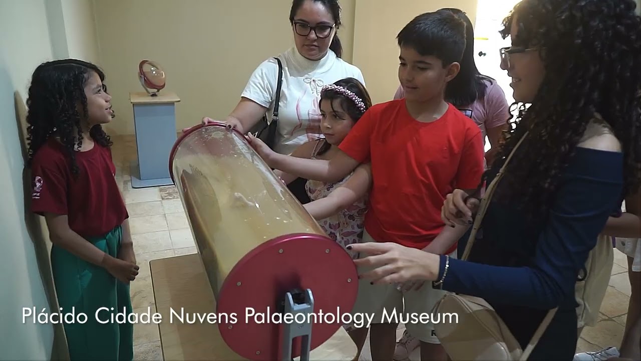 Plácido Cidade Nuvens Palaeontology Museum, Araripe Geopark Center and Geopark interactive exhibits