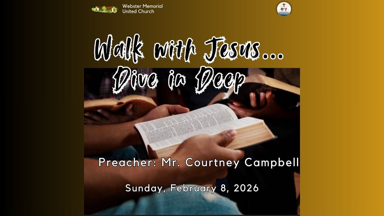 Sunday Service | February 8, 2026 | Walk with Jesus...Dive in Deep