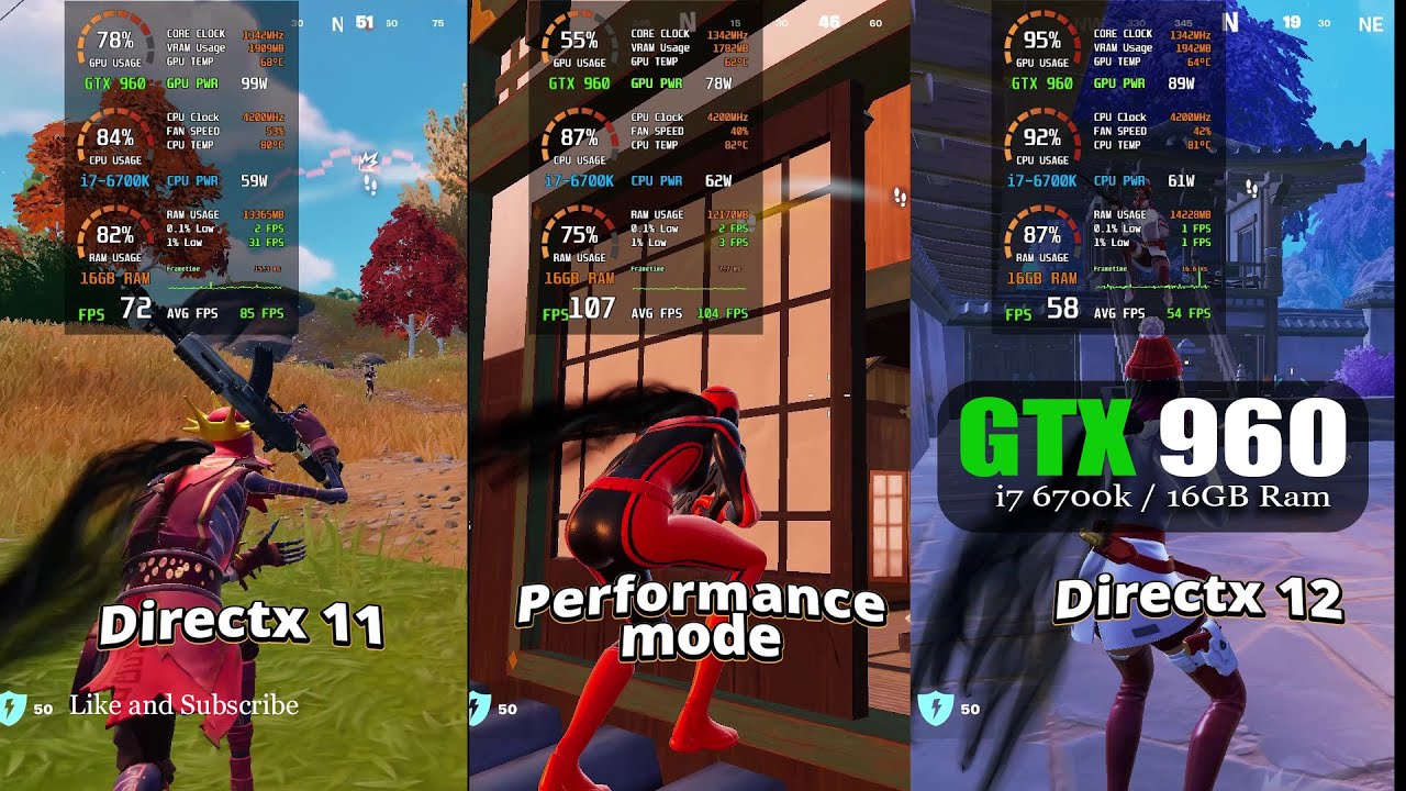 Fortnite What settings to use in 2025 (GTX 960)