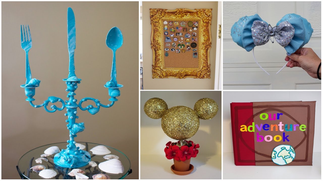 CHEAP & EASY DISNEY DIY CRAFTS #8 | PINTEREST INSPIRED