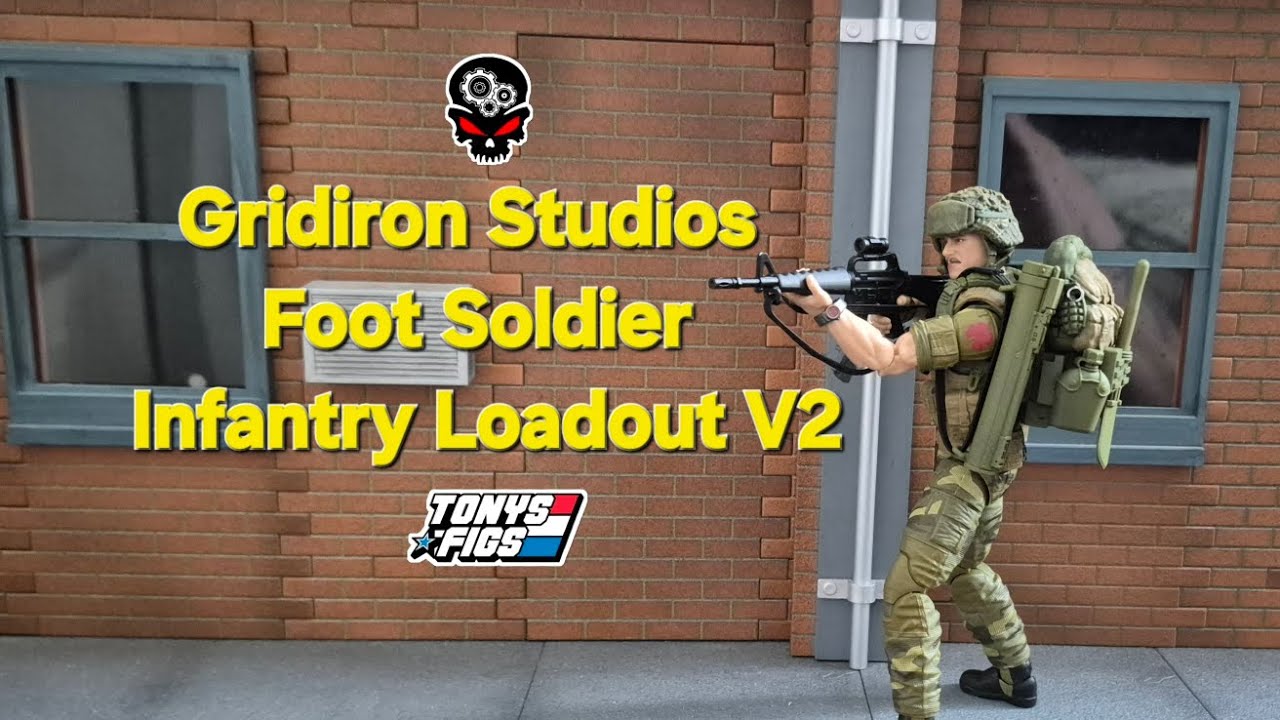 Gridiron Studios Foot Soldier Loadout V2 overview.