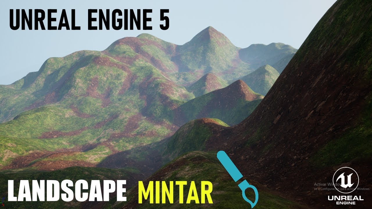 UNREAL ENGINE 5 Como Pintar Nuestro Terreno (LANDSCAPE V) Tutorial 
