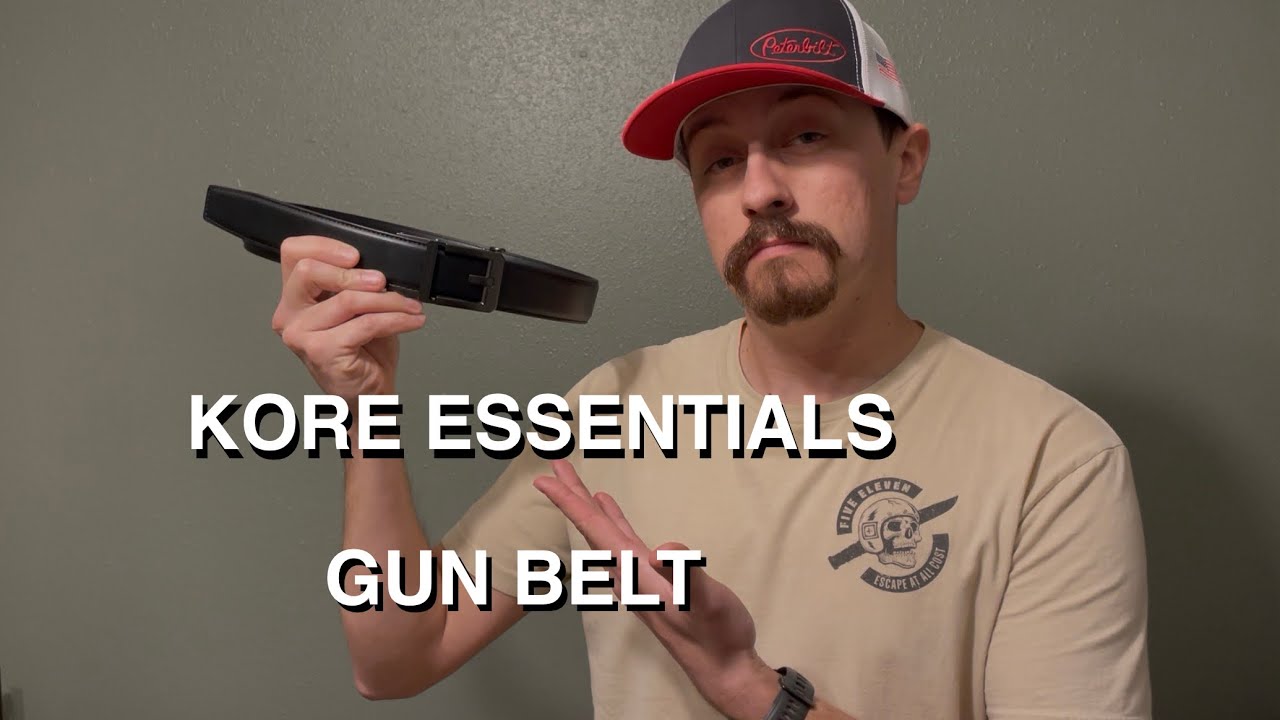 Kore Essentials Armortek Gun Belt Review | 1.5″ EDC Carry Belt