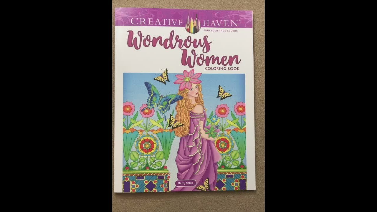 Wondrous Women (Marty Noble) - Creative Haven flip through
