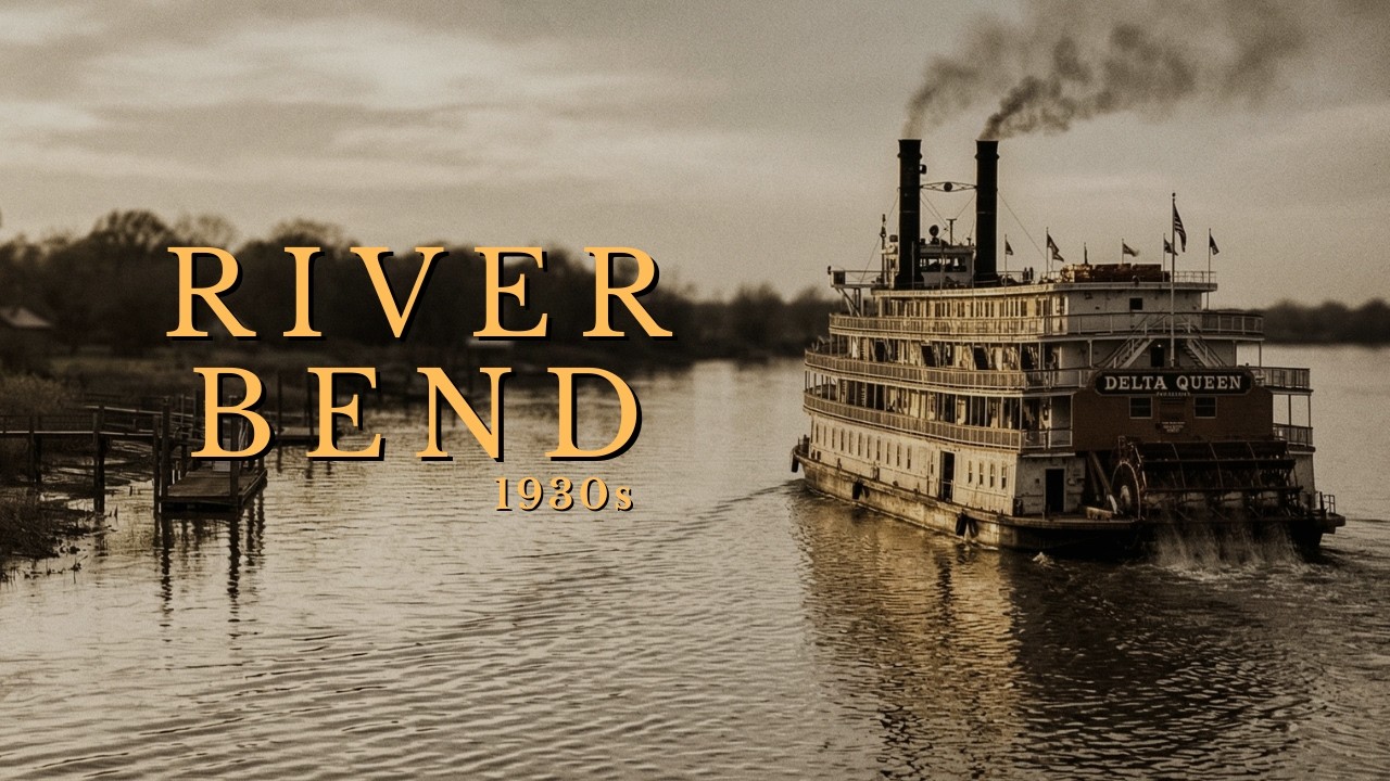 Shadows Over River Bend | Delta Blues 1930s | Raw Acoustic Mississippi