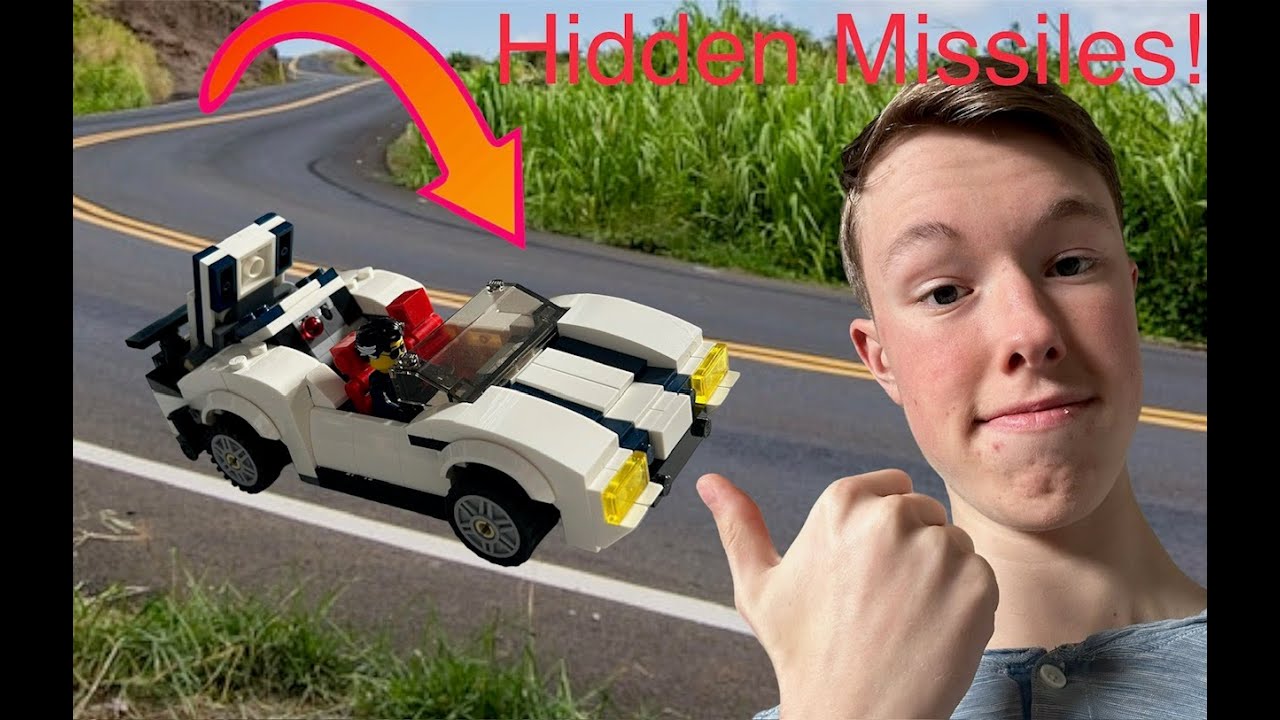 LEGO Spy Car MOC, inspired by LEGO Agents!