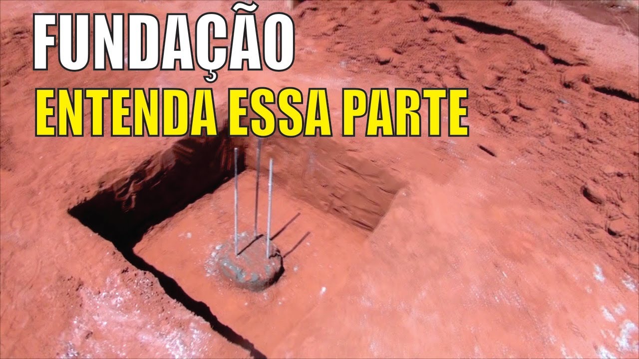 COMO ABRIR OS BLOCOS DE COROAMENTO DA FUNDAÇÃO