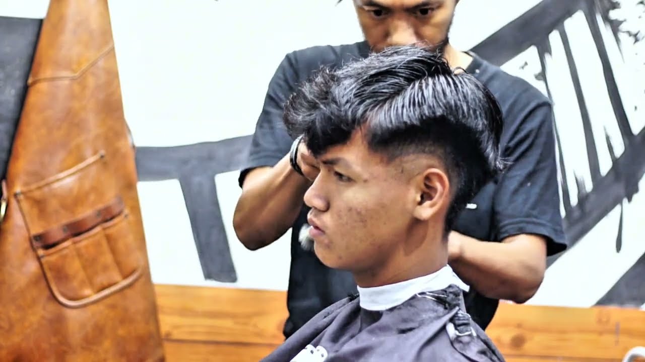 VOP tutorial cukur rambut gaya burst fade caraku