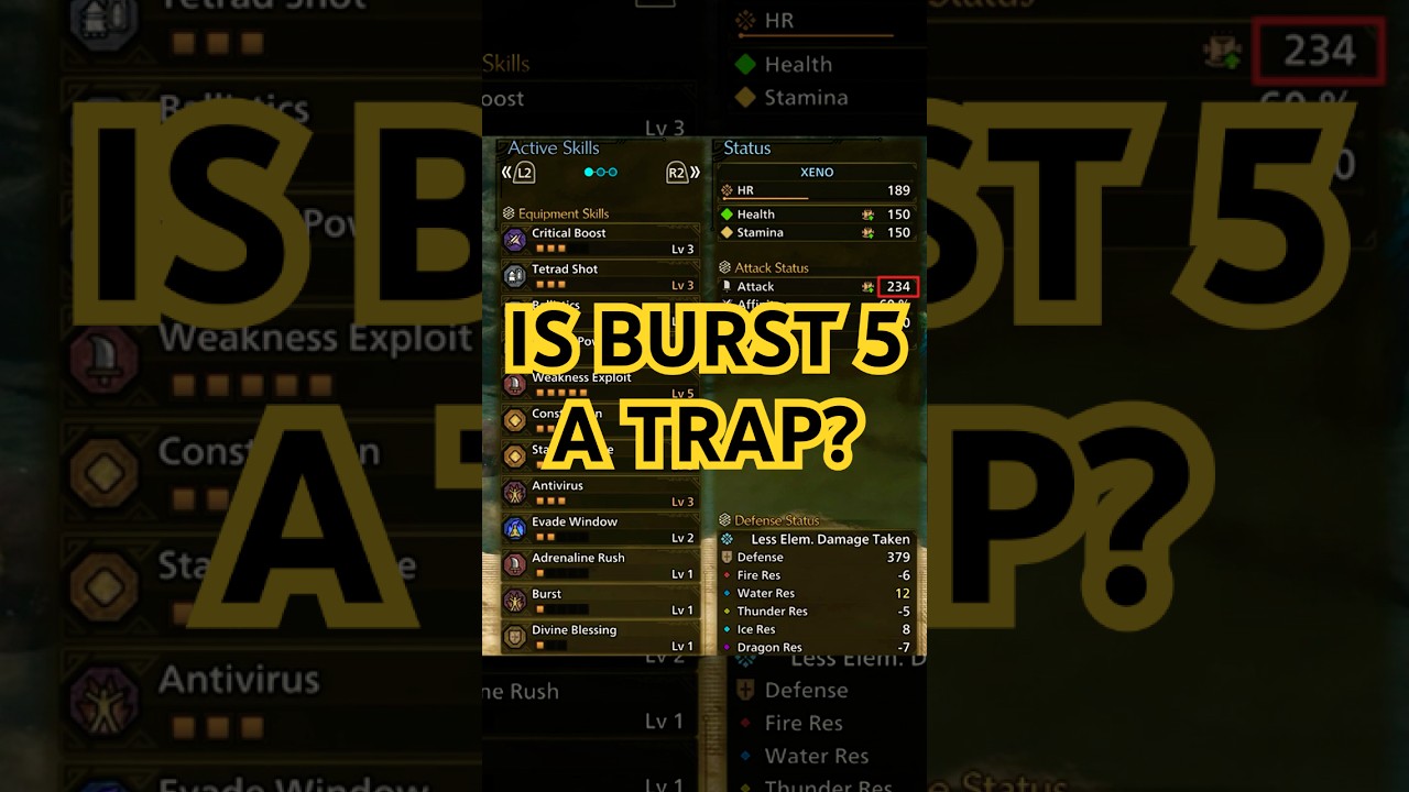 Почему я больше не играю в Burst 5 | Monster Hunter Wilds
