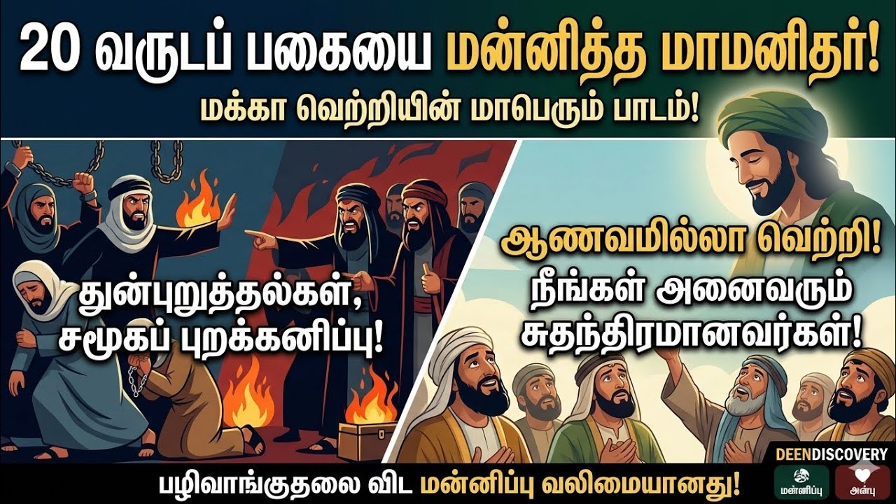 20 வருடப் பகையை மன்னித்த மாமனிதர்! | Prophet Muhammad Story | Deen Discovery