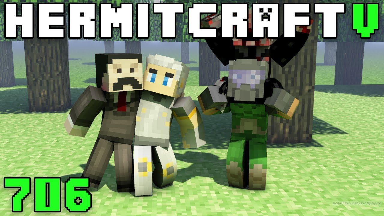 Hermitcraft V 706 Четыре отшельника и много игр!