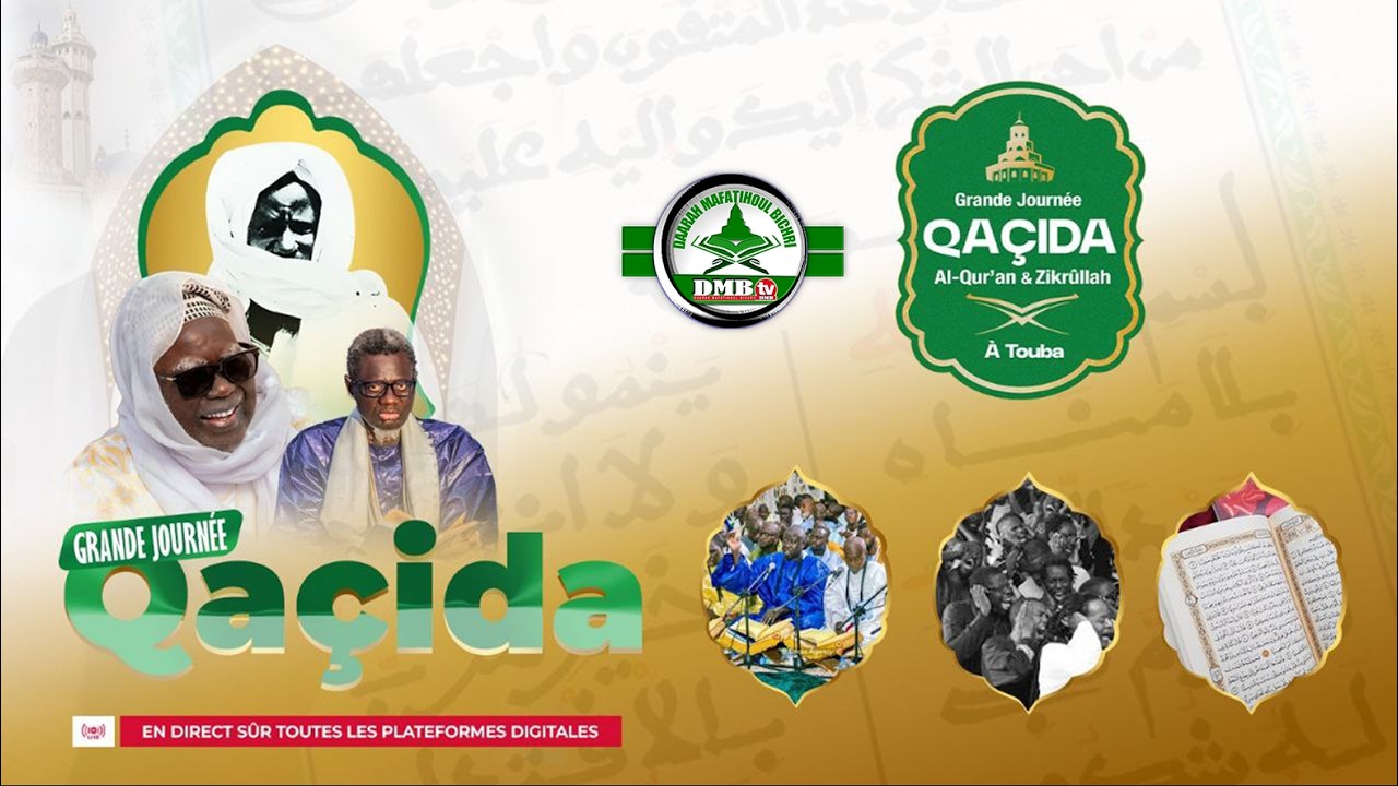 🔴 En Direct Esplanade Grande Mosquée - Journée Qacida | Serigne Touba ak Al Qur'an