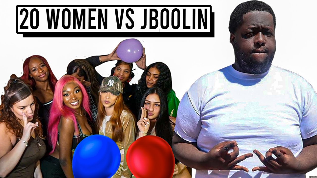 20 WOMEN VS 1 COMEDIAN: JBOOLIN