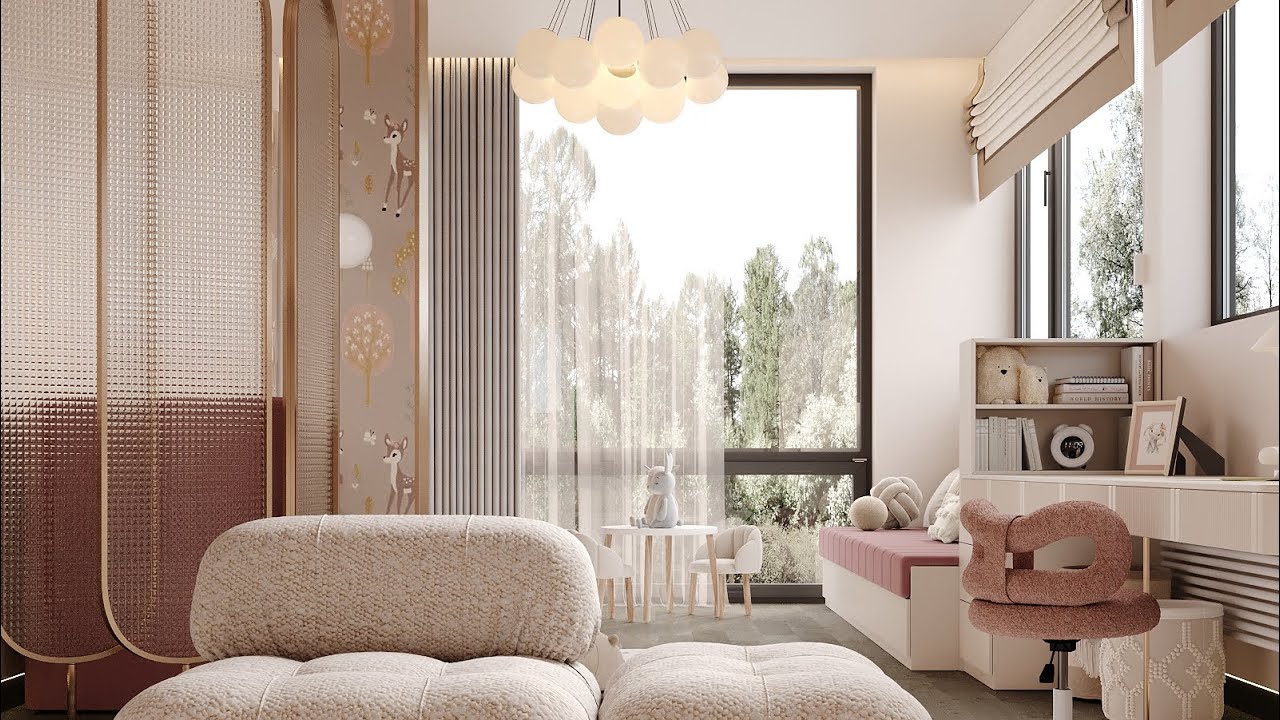Children’s Room Design for a 4-Year-Old Girl | Full Project Realization | Rome, Italy (35 m²)