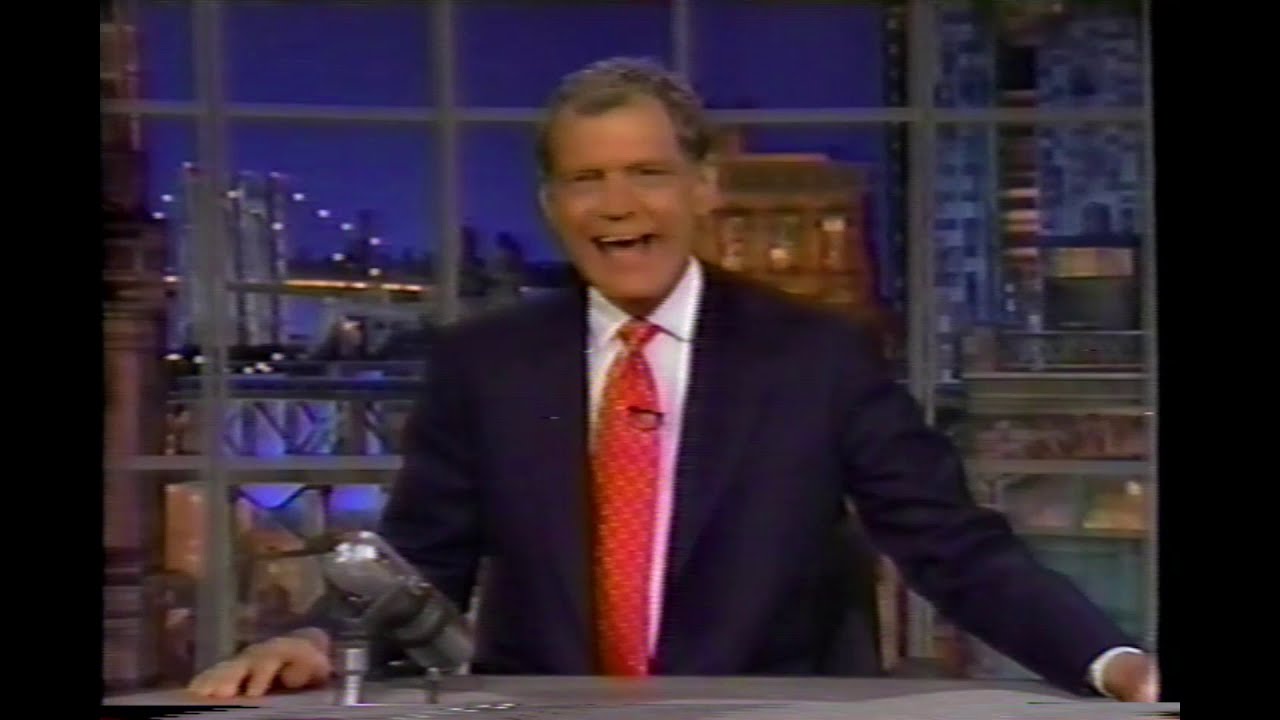 Late Show w/ Letterman - Cybil Shepherd, Joe Montana, Joan Osborne - October 16, 1995