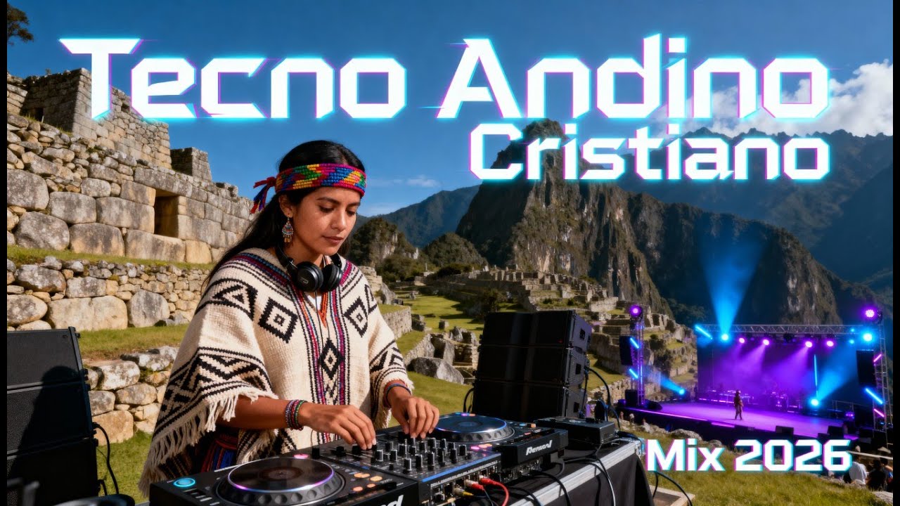 🔥 Tecno Andino Cristiano | Huayno EDM Gospel para Orar, Entrenar y Motivar (Mix 2025)