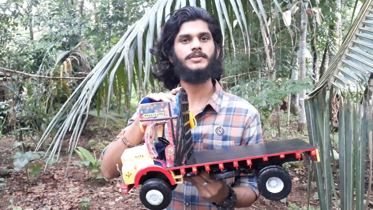 ലോറി ഉണ്ടാക്കിയാലോ?| Miniature TATA SE1613lorry |#tata_se | #miniature_lorry |#DIY | the topolino 😇
