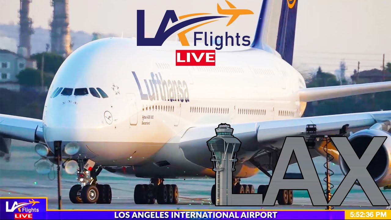 🔴LIVE LAX Airport | LAX LIVE | LAX Plane Spotting