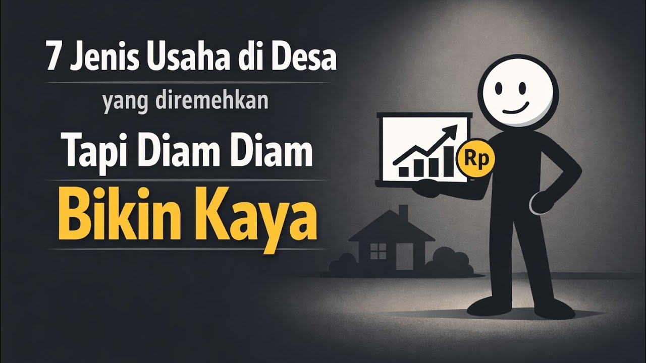 7 Usaha di Desa yang Diremehkan, Tapi Diam-Diam Bisa Bikin Kaya Raya