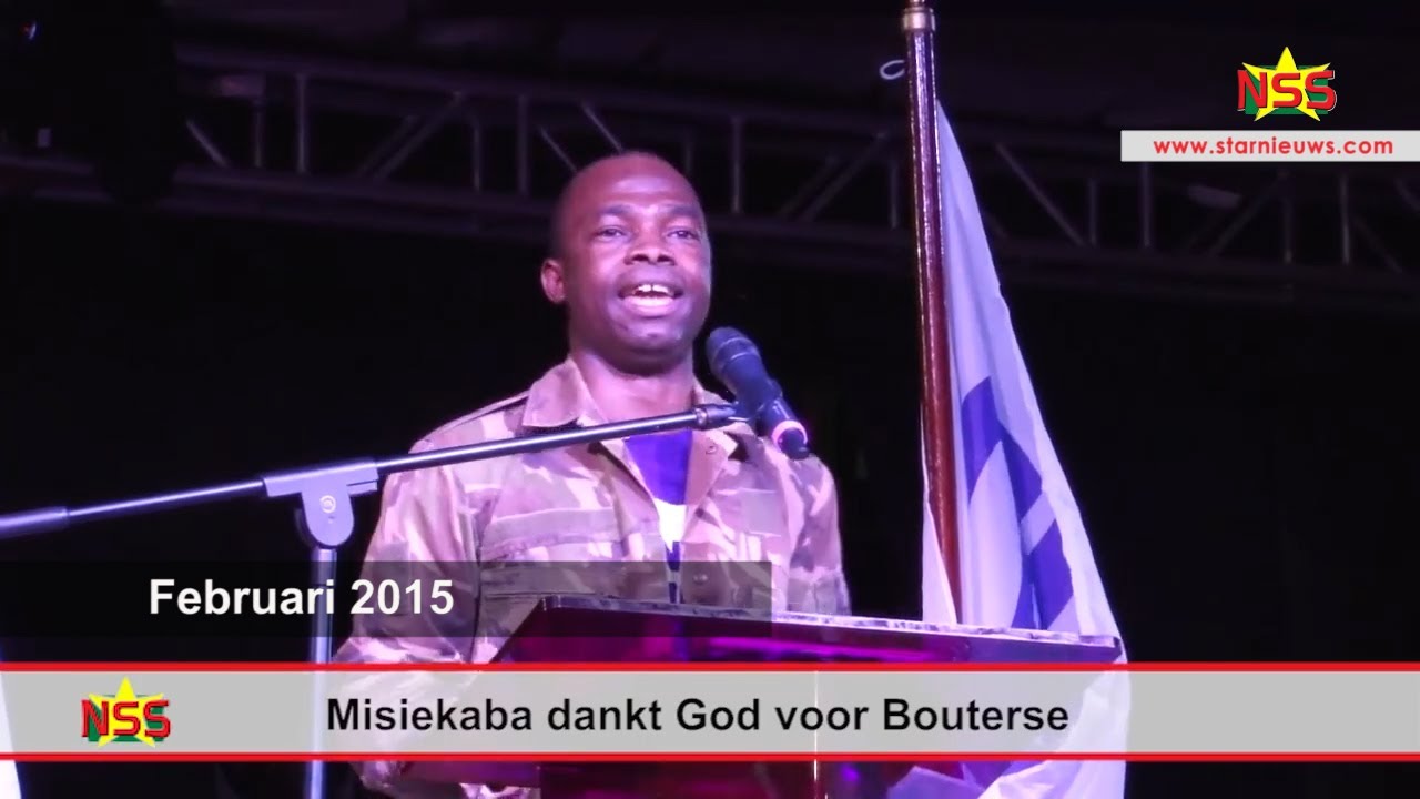 Bouterse over vertrek Misiekaba
