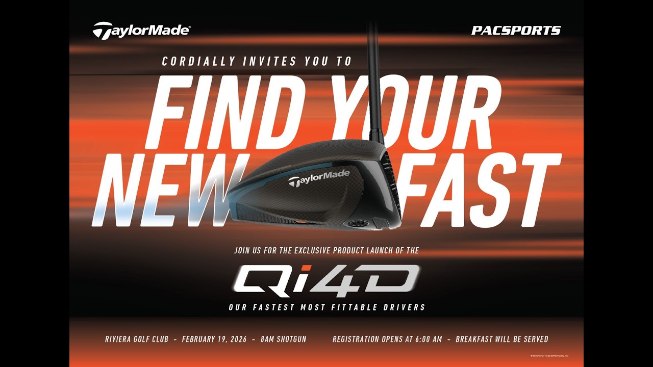 TaylorMade Qi4D Invitational Launch