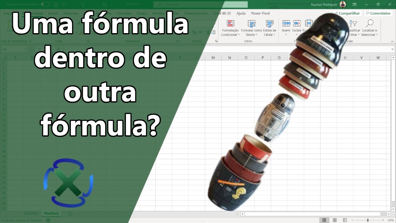 Como fazer uma fórmula aninhada? Duas fórmulas juntas em uma só!