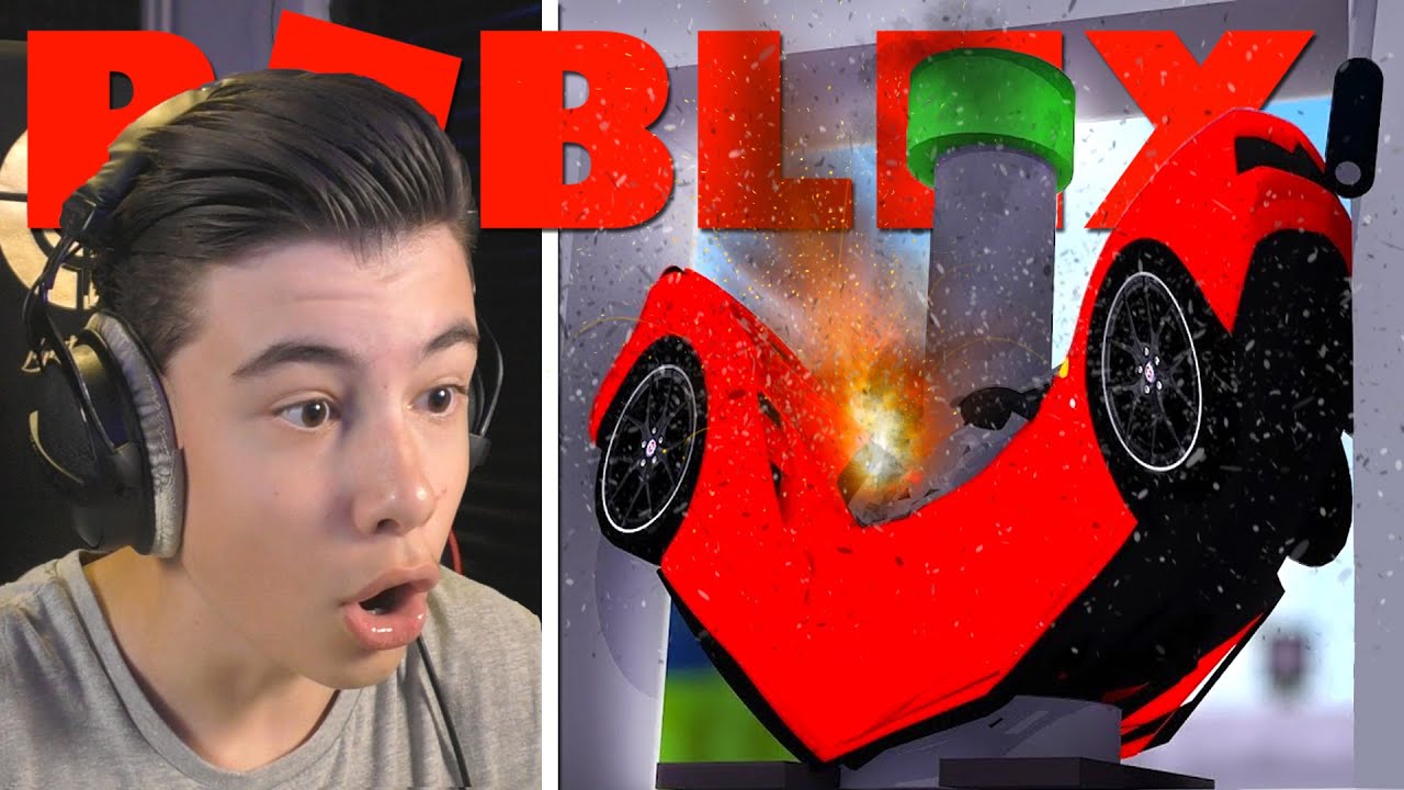 $5.000.000 AAN AUTO'S SLOPEN !! | Roblox Car Crushers 2