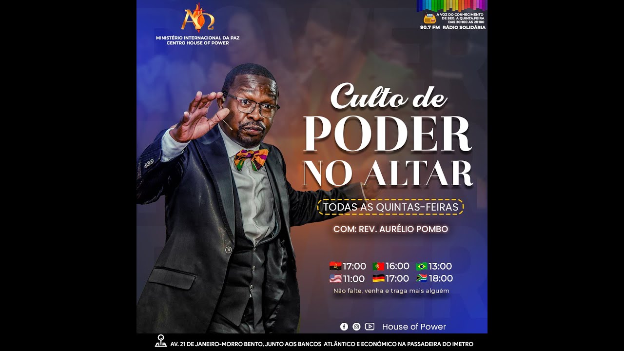 REV. AURÉLIO POMBO - OS SINAIS DAS BRUXARIAS AO TEU REDOR