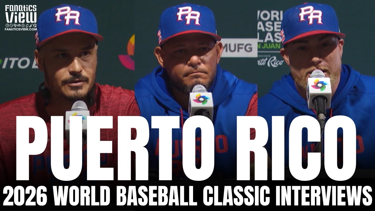 Nolan Arenado, Christian Vázquez & Yadier Molina Discuss Representing Puerto Rico at 2026 WBC