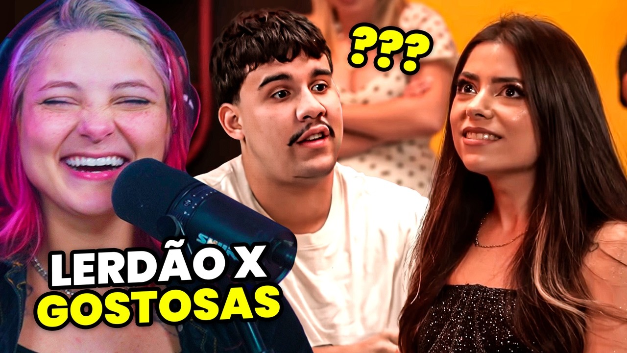 5 LERDÃO VS 5 MULHERES KKKKKK - react