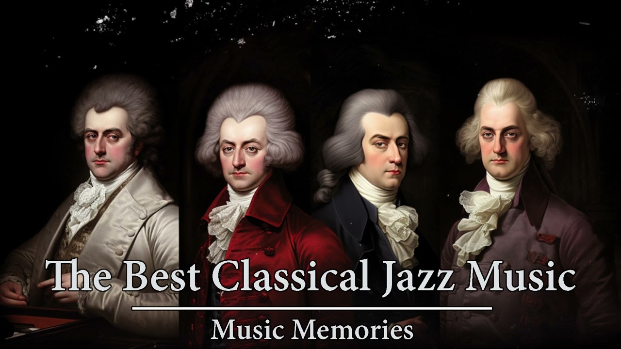 The Best Classical Jazz Music Collection 🎻 Mozart, Beethoven, Satie, Liszt, Chopin, Bach...
