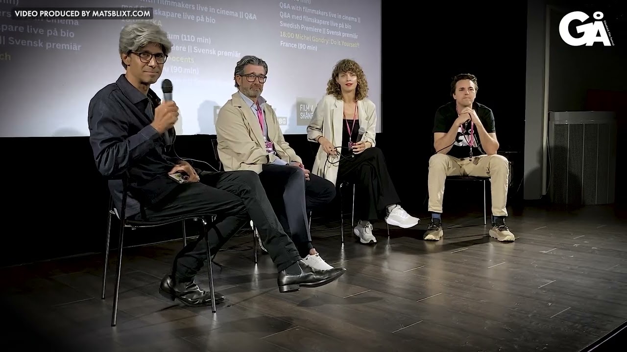 G&aring;seb&auml;ck Filmfestival QA - Michael Emami, Denise Trankalis & Max Hoffmann - 