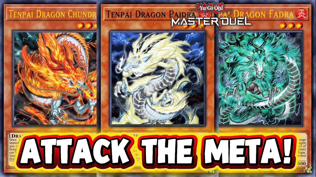 NO DEFENSE CAN STOP TENPAI! ⚔️ TENPAI DRAGONS ATTACK THE META! 🐉💥 [Master Duel]