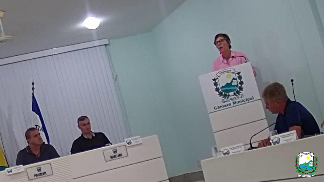 Sessão Ordinária da Câmara Municipal de Vargem Alta - ES - 24  de Fevereiro de 2026.