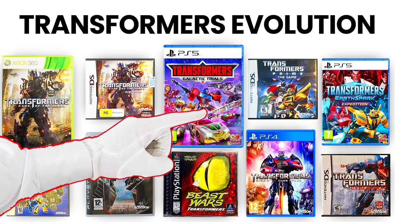 Evolution of Transformers Games (1985-2024)