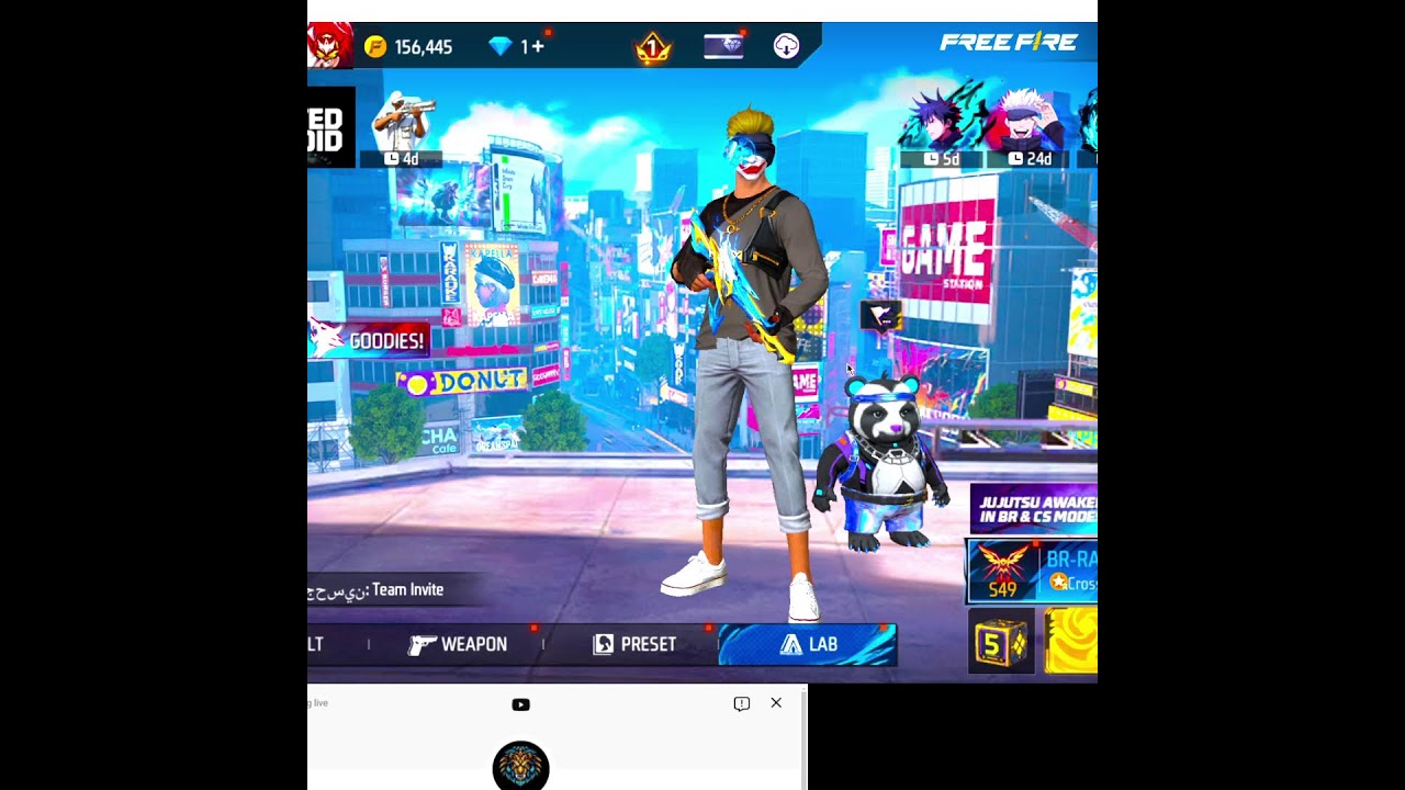 Funny Creation Live Stream subscribe ,GIRLS VOICE prank with randome teame mate